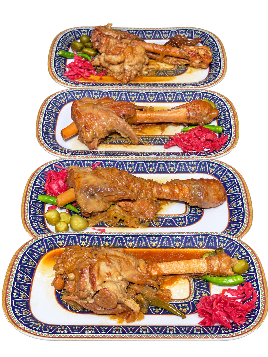 سرویس چای زعفرانی زرین