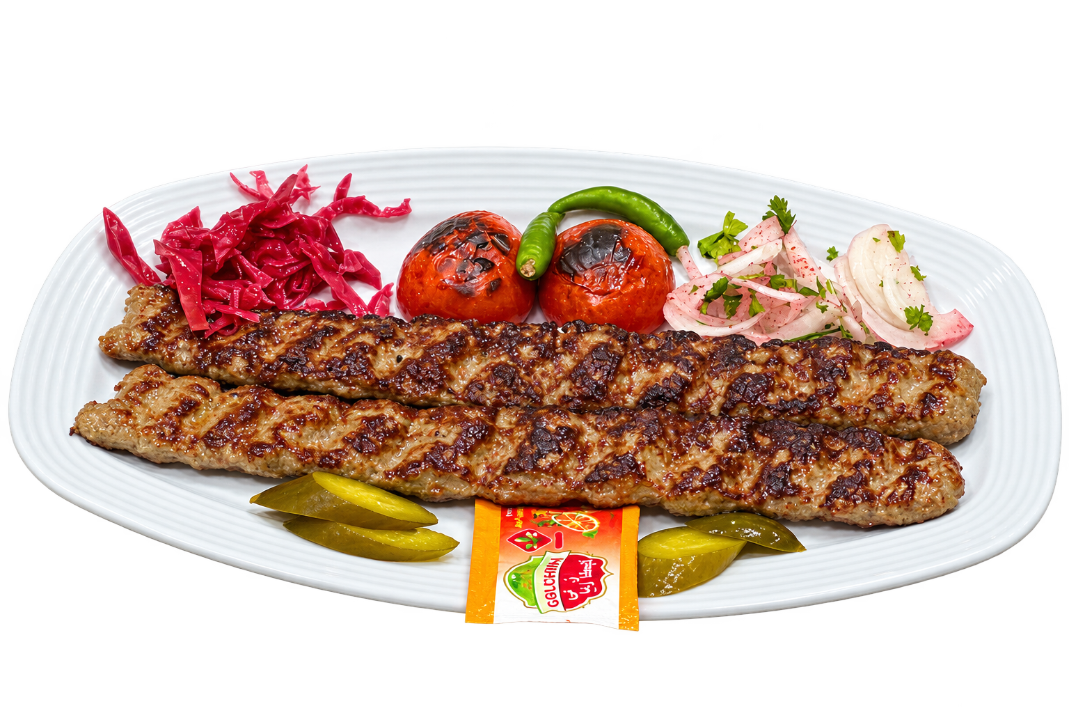 کباب تیکه سنتی گوسفندی زغالی